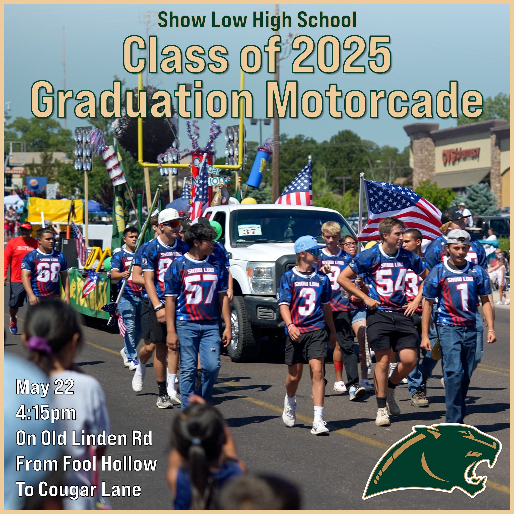 The City - 🎓 Show Low High School Class of 2025 Graduation Motorcade 🎓 ...