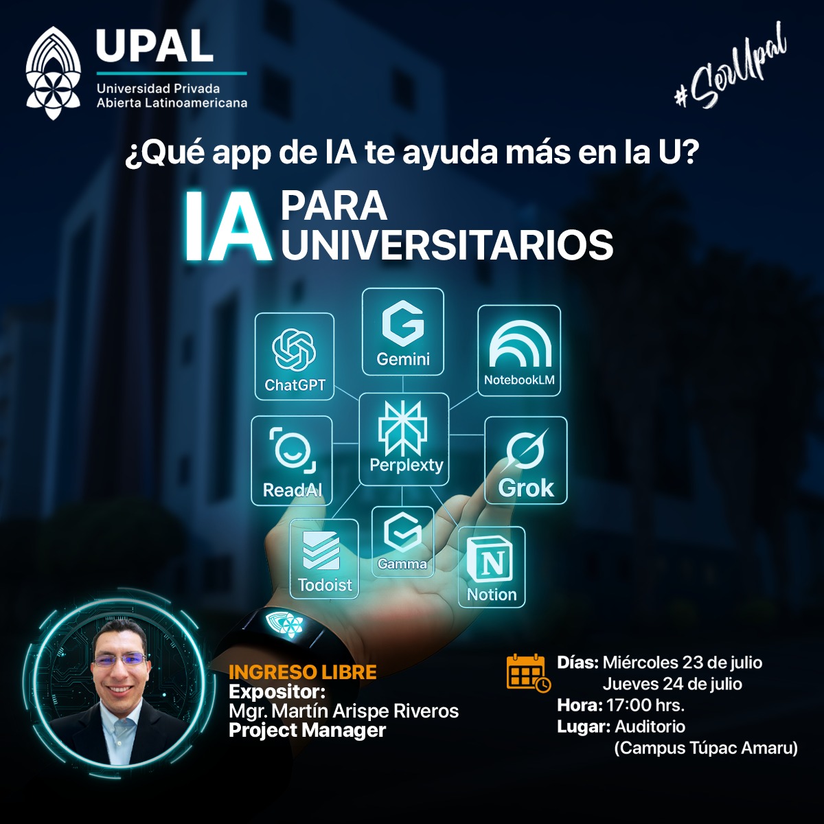 🤖 ... - UPAL - Universidad Privada Abierta Latinoamericana | Facebook