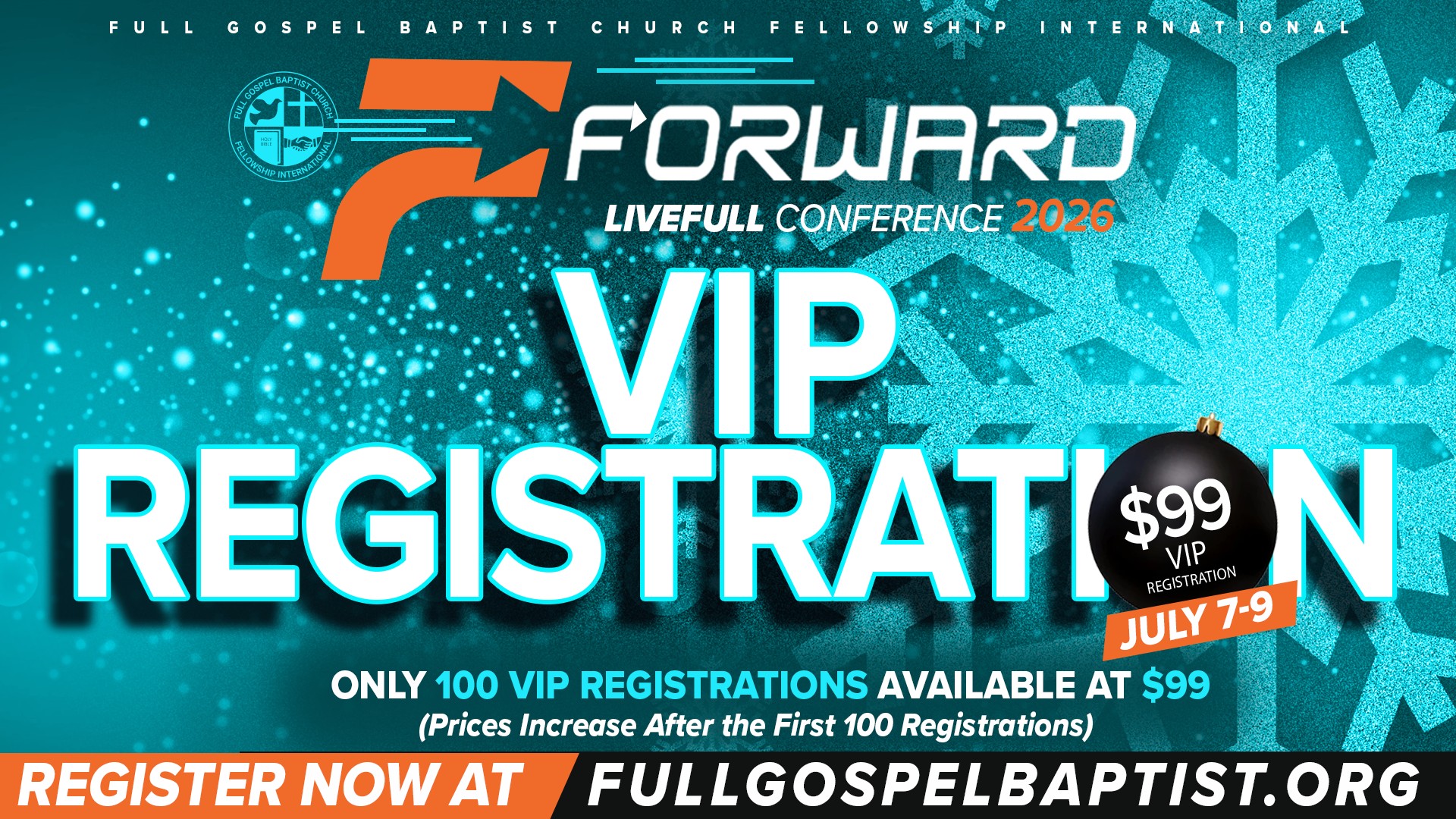 Mount - Be one of the first 100. VIP registration for LiveFull 2026 is ...