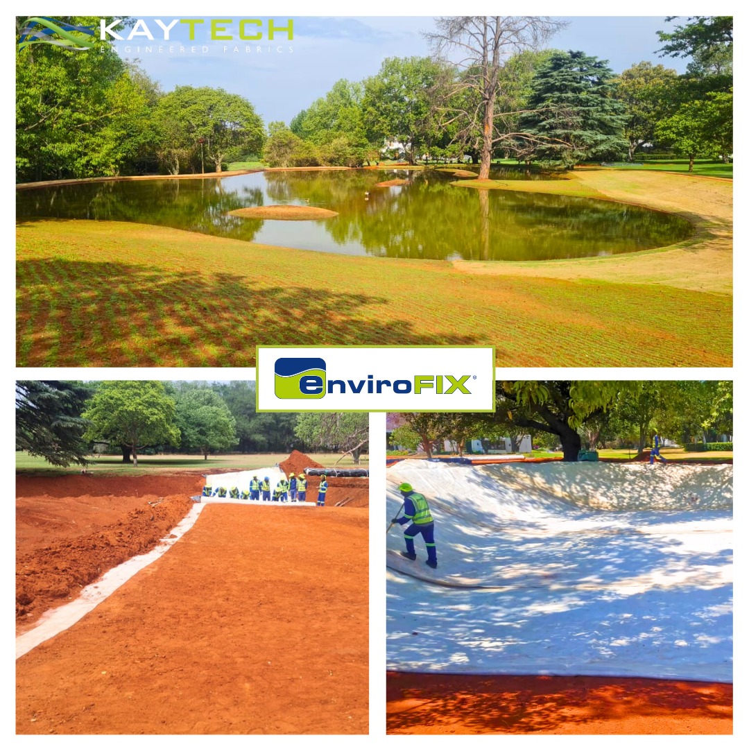 Kaytech - Constructing a new pond on soft, sloped terrain? Traditional ...