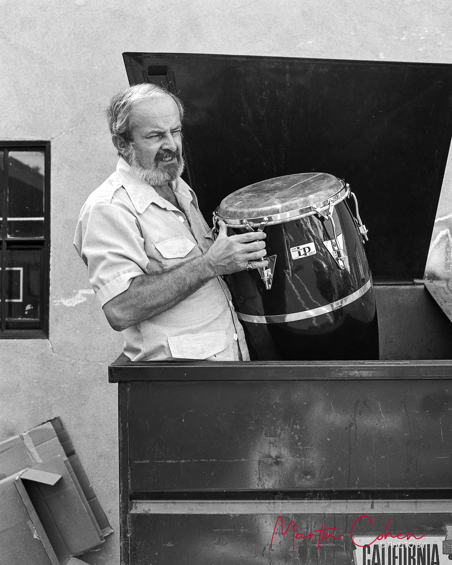 Congahead - Bob Yeager of Pro Drum Shop in LA was always up for some ...