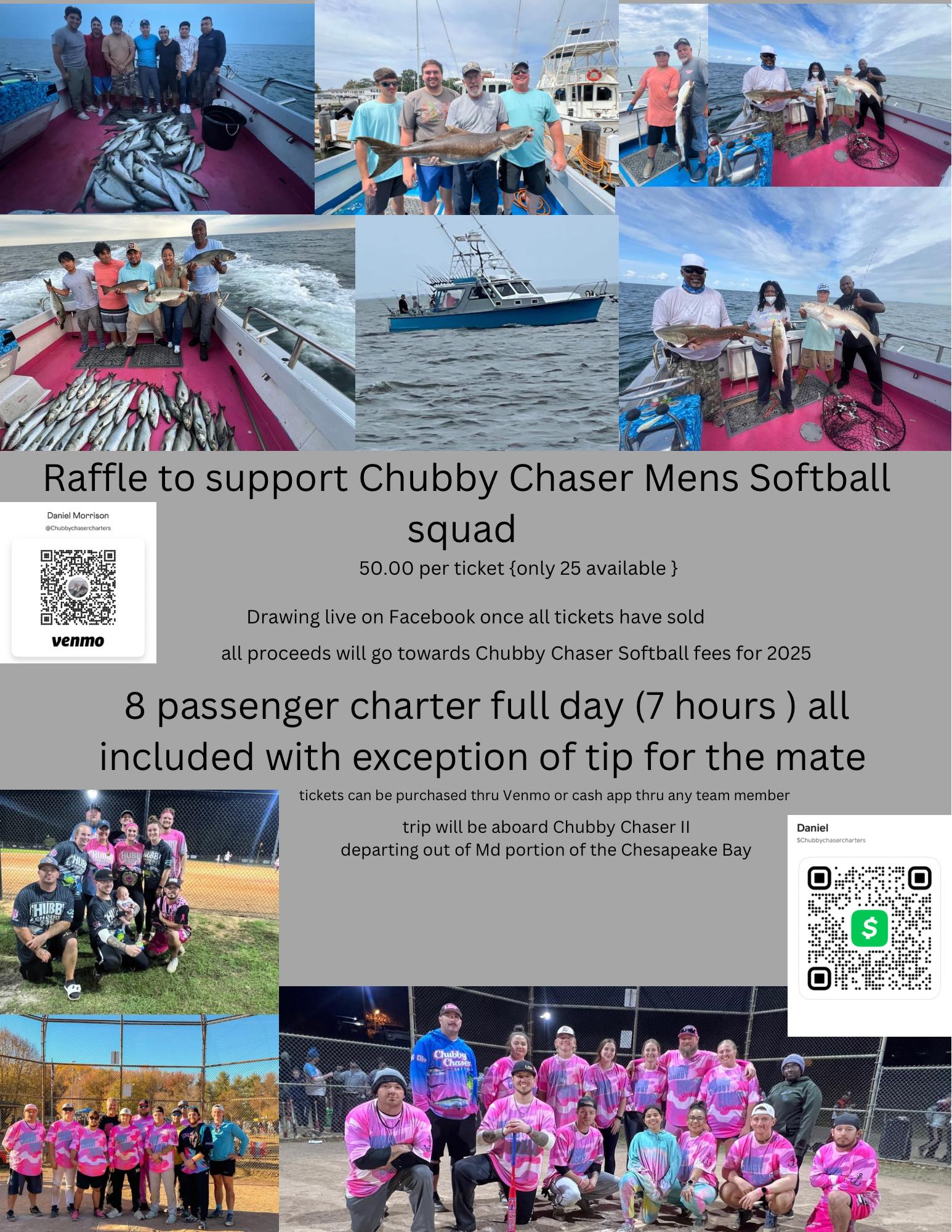 Update 9 spots available !... - Chubby Chaser Charters | Facebook