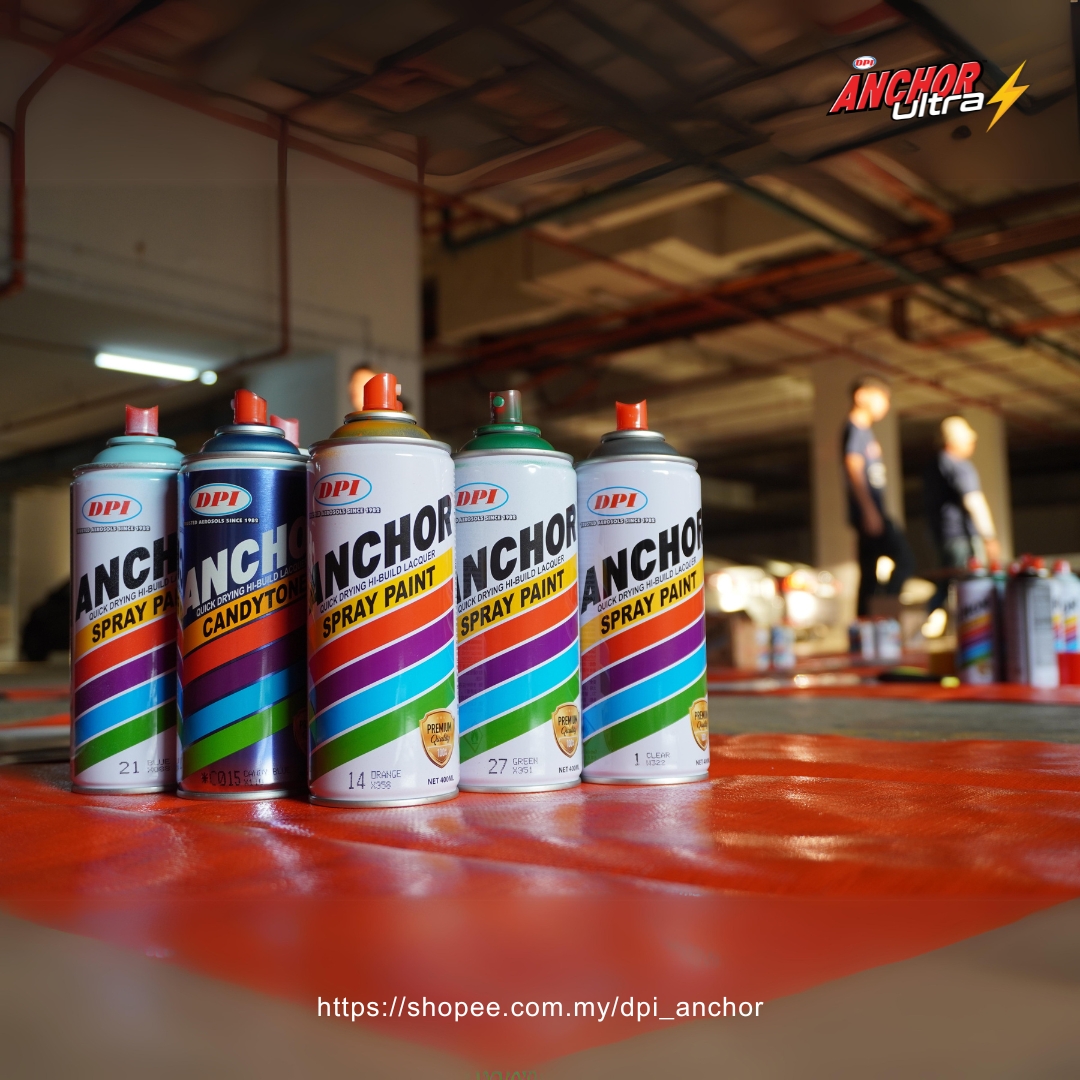 Anchor Ultra Spray Paint | Muar