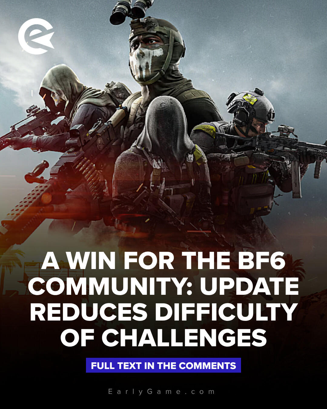 EarlyGame - Battlefield 6 developers continue to show their commitment ...