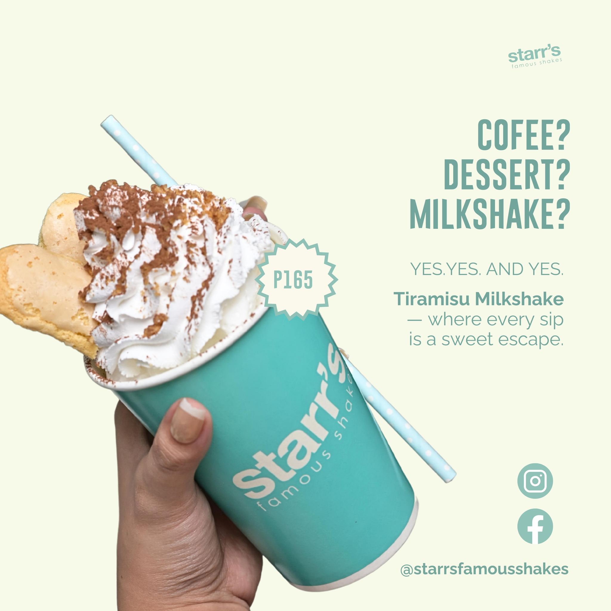 Starr's Famous Shakes Milkshake Bar | Quezon City