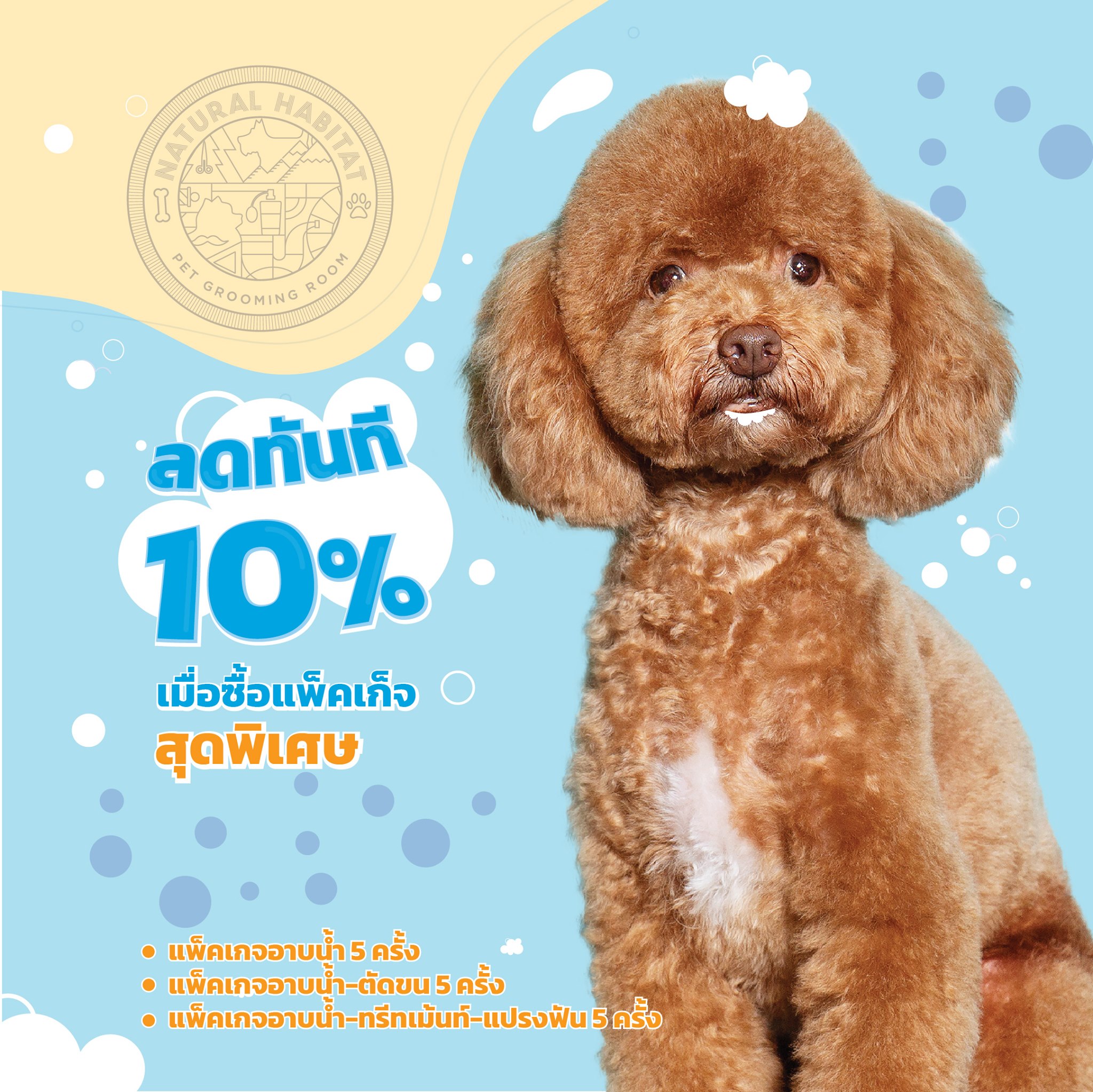 แพ็คเกจสุดคุ้ม! ลด 10% 🐾... - Natural Habitat Pet TH | Facebook