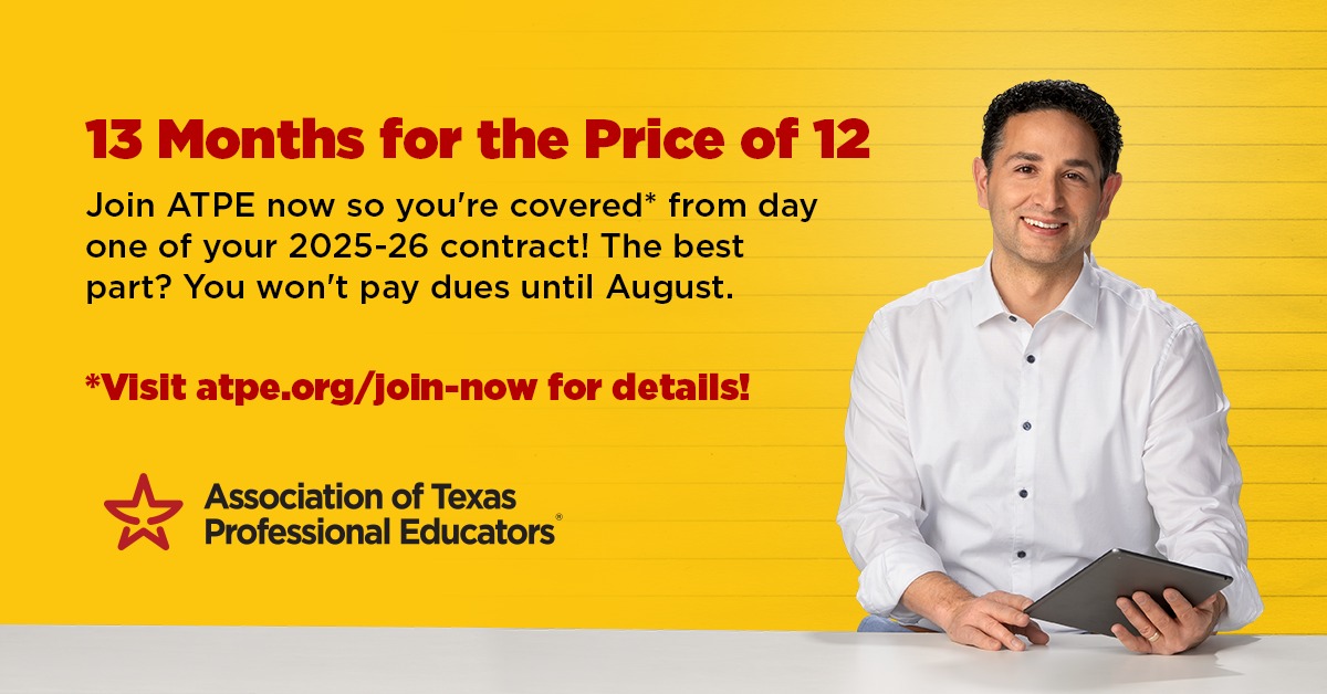 Not... - ATPE - Association of Texas Professional Educators | Facebook