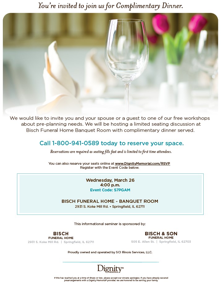 How to Access Obituaries at Bisch Funeral Home Springfield, IL