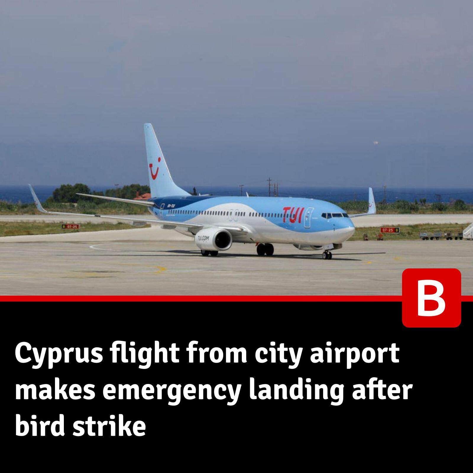 Just minutes after take-off, the jet made a U-turn to land back at
