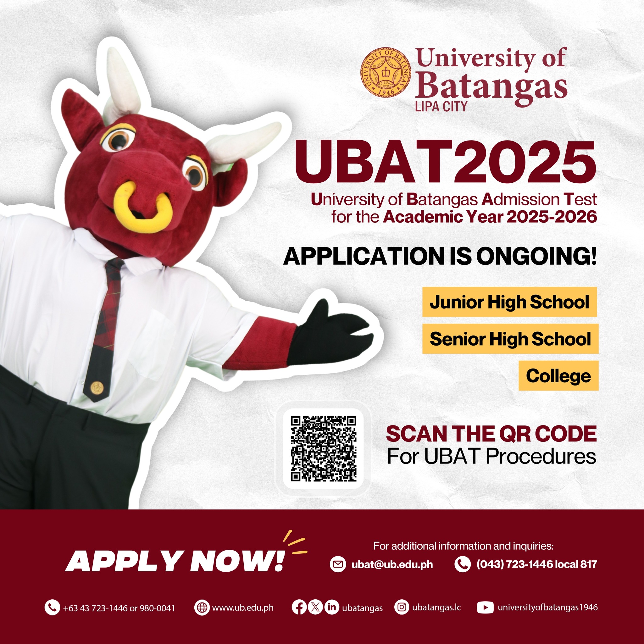 Your journey to success... - University of Batangas Lipa City | Facebook