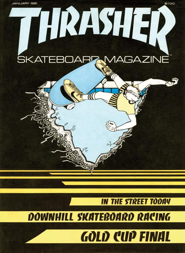 Vintage 1981 Thrasher magazine issue