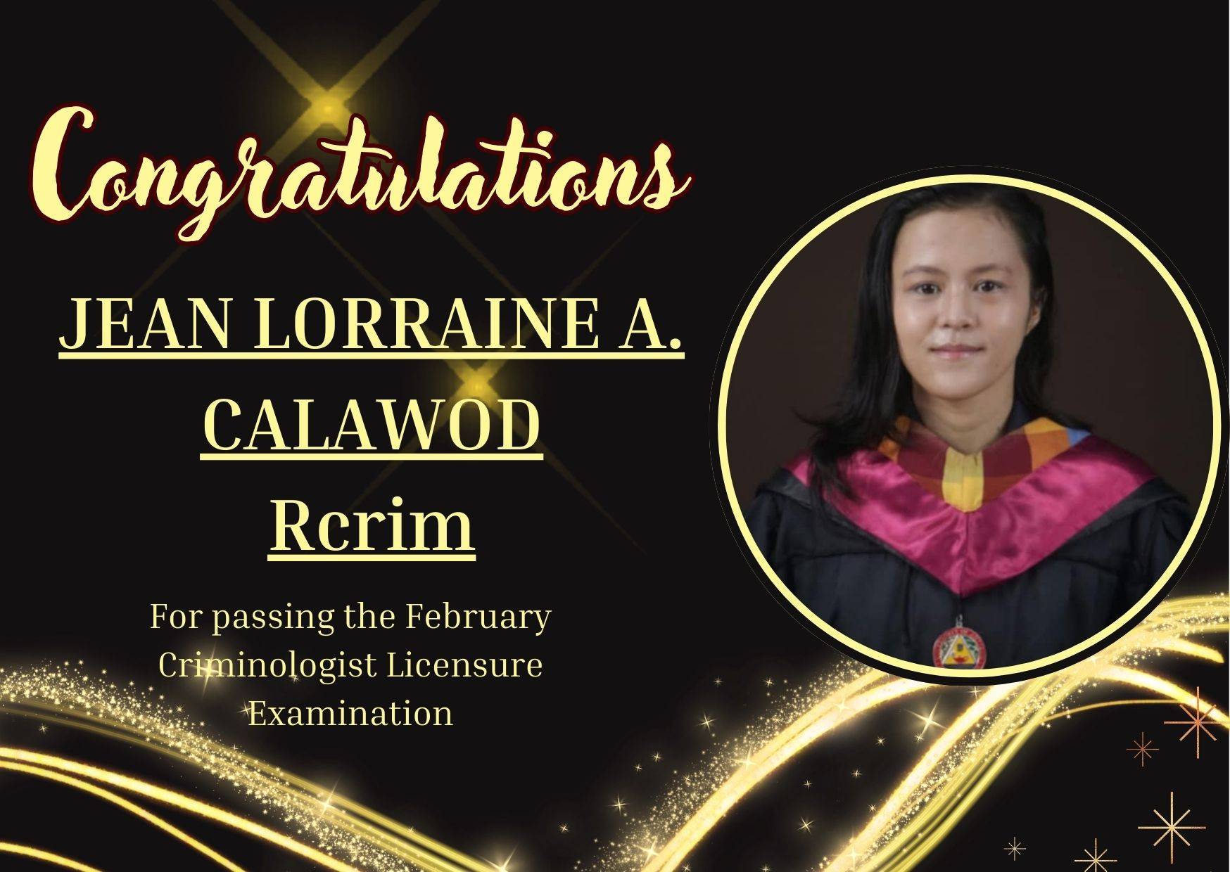 University of Antique Criminology Society - Requintina, Kisha Treasurer ...