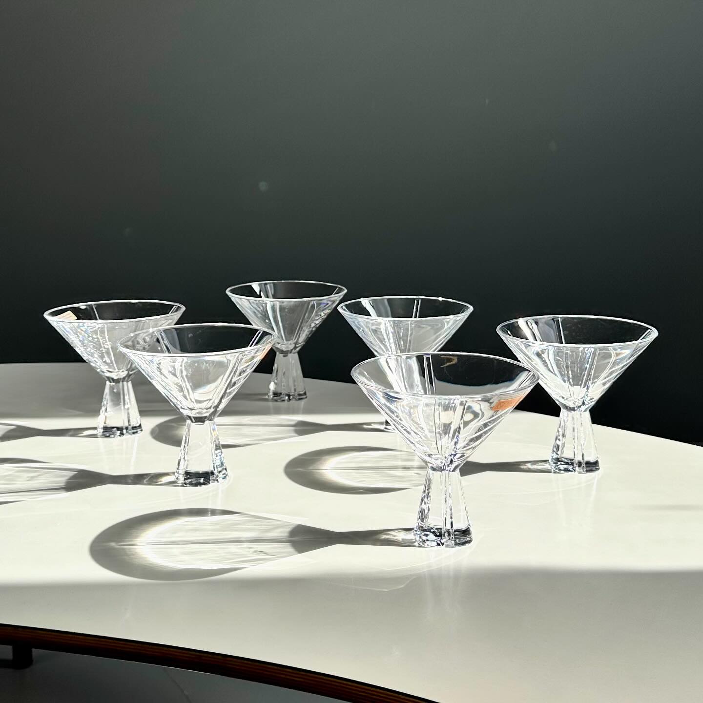 Martini Gläser von Nachtmann 6er Set 120 Chf D13 H11 #studiovintagezurich #vintage #zurich #zürich #züri #midcenturymodern #schweiz #swiss #switzerland #midcenturymodernfurniture #vintagefurniture #uetikonamsee #uetikon #chemieuetikon #goldküste