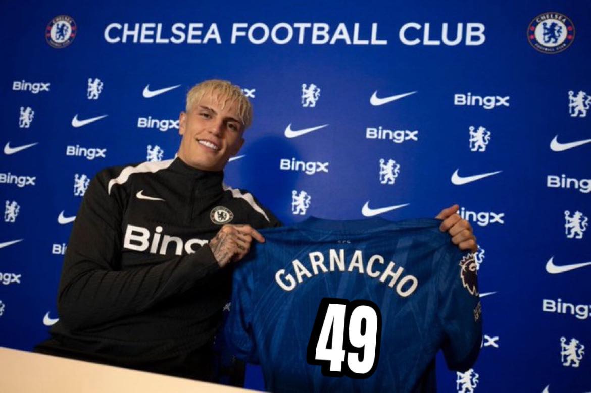OFFICIAL: 🇦🇷 Alejandro Garnacho will receive the Number 49