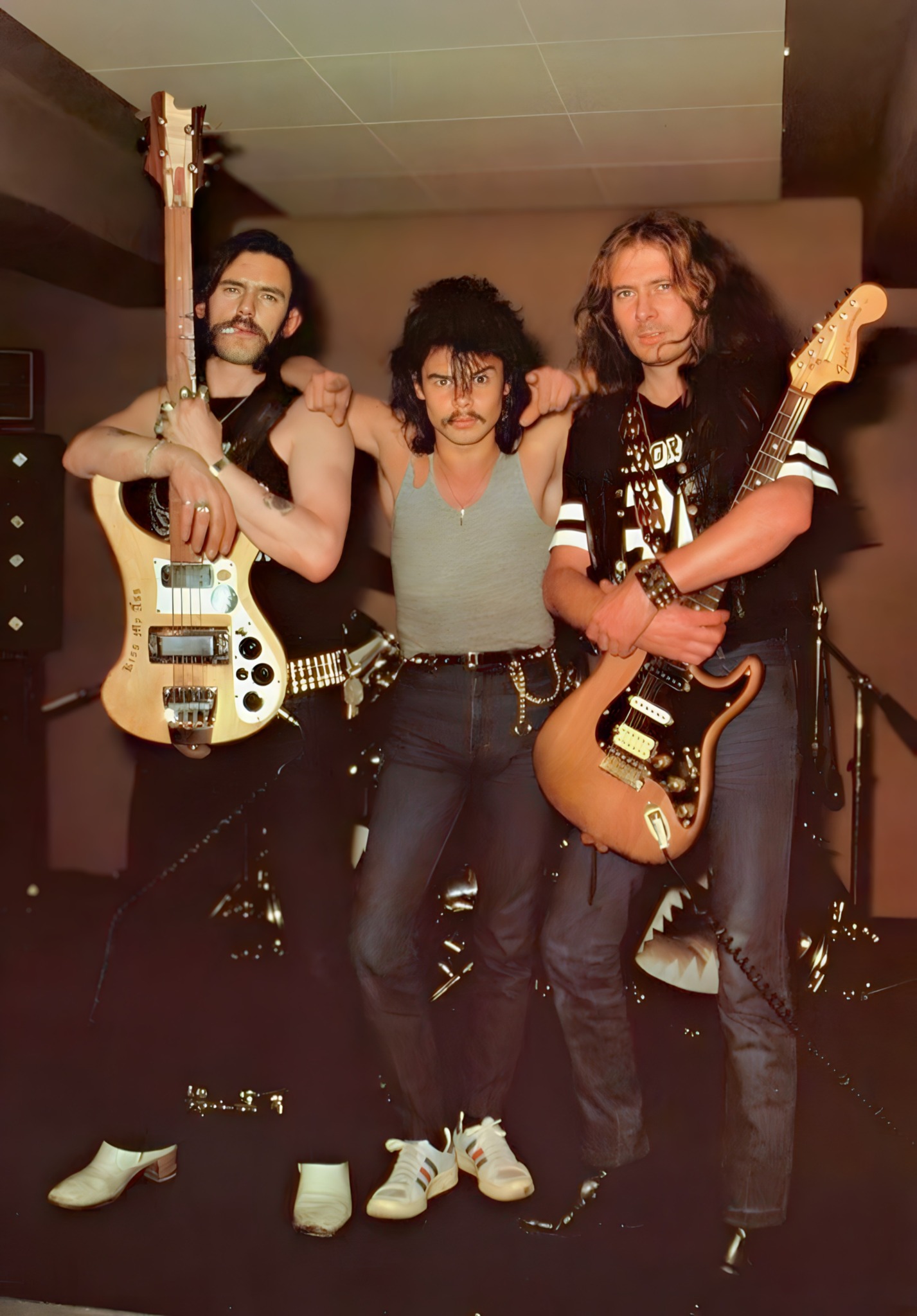 Lemmy Kilmister & Fast Eddie Clarke. MOTORHEAD ??❤