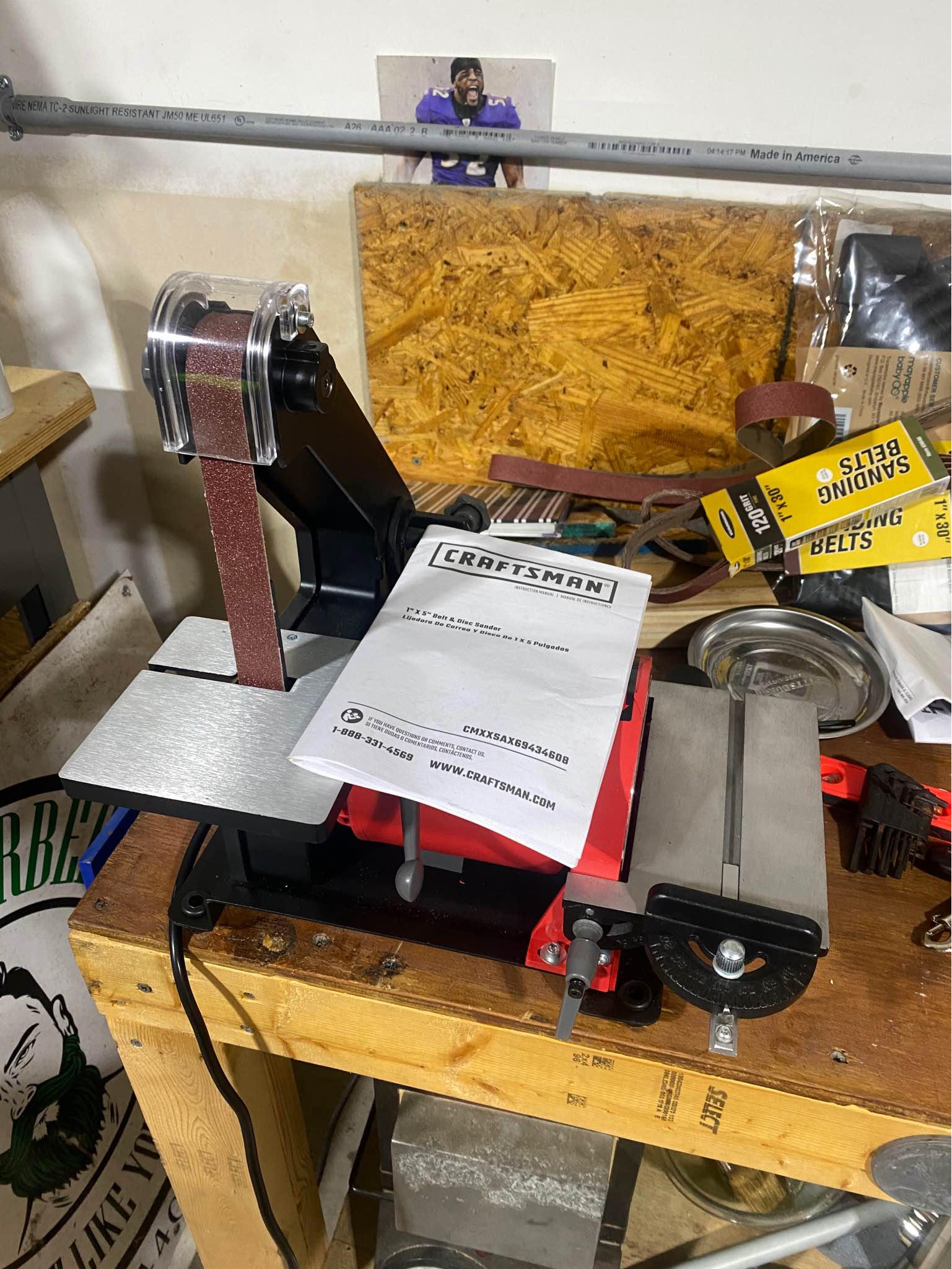 Craftsman 1x30” Belt & Disk Sander - Sanders | Facebook Marketplace ...
