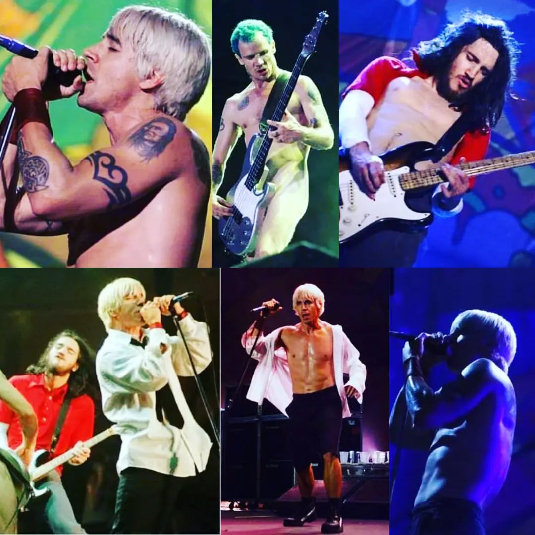 Red Hot Chili Peppers at Rolling Rock Town Fair 2000. Mohawk's Era!