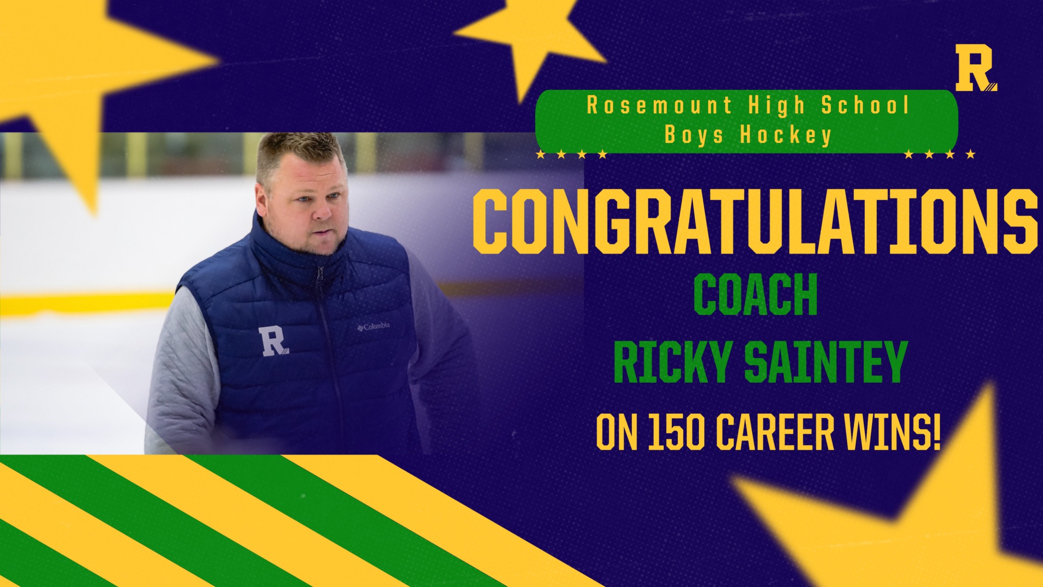 🏒🎉 Congrats to Coach Ricky Saintey... - RHS Irish Boys Hockey | Facebook
