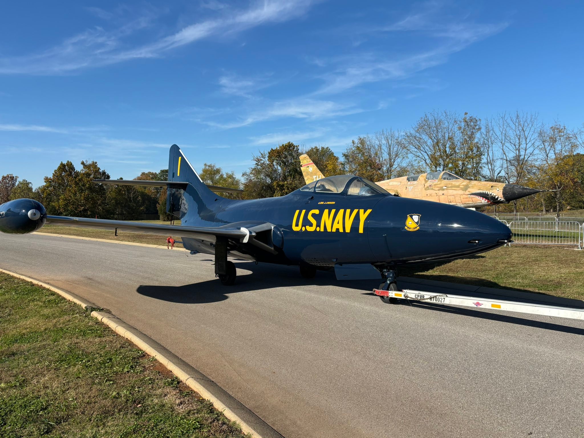 The restored F-9-F... - Aviation Heritage Park & Museum | Facebook