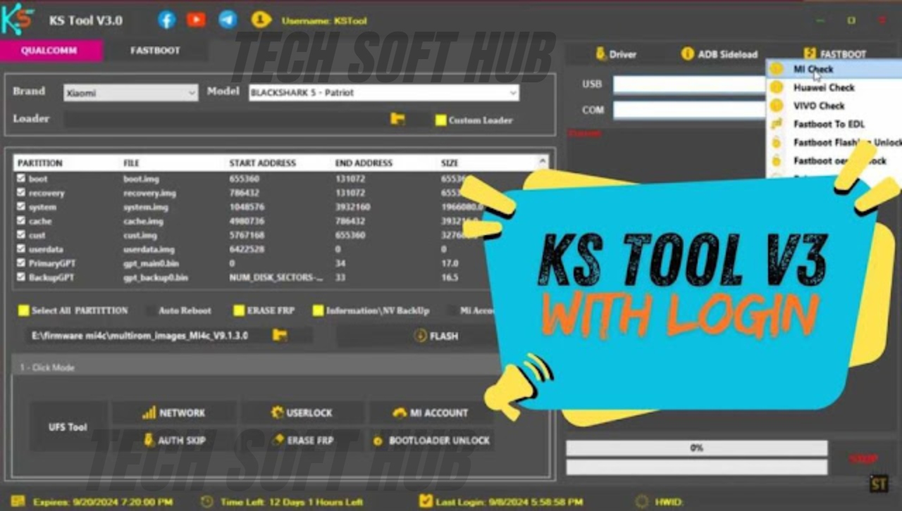 Tech soft Hub | KS Tool V3.0 – Unlock & Flash Software for Smartphones ...