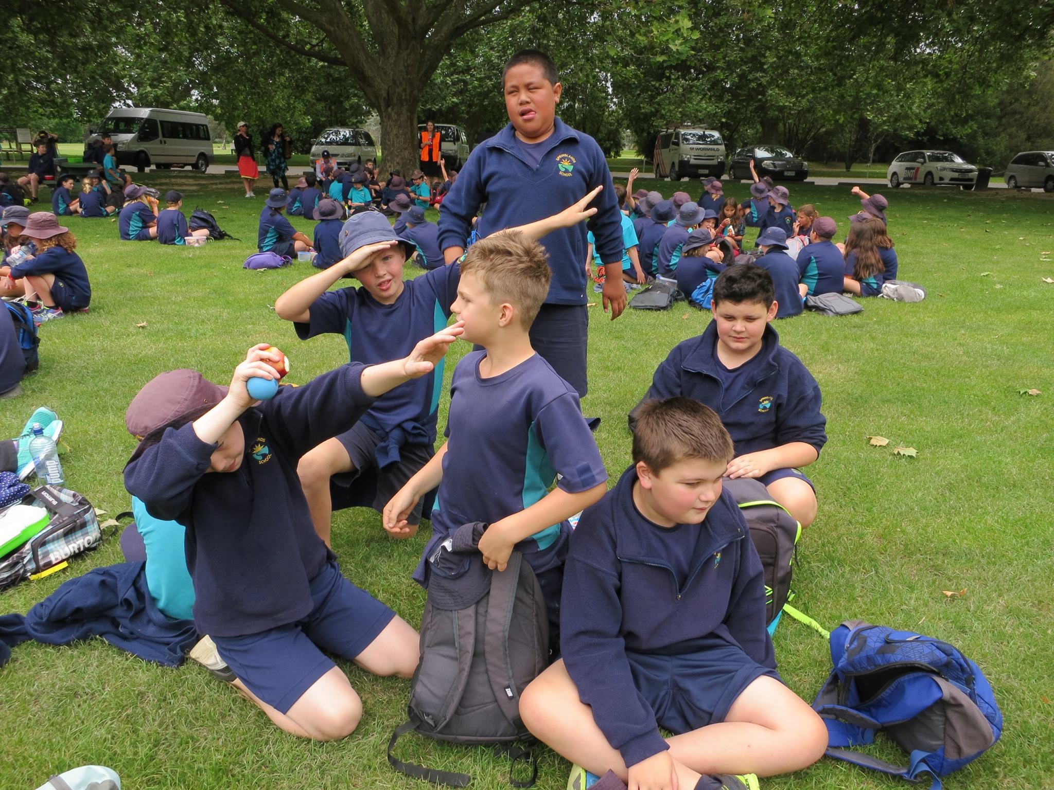 Our Totara Team spent an afternnon at... - Springlands School
