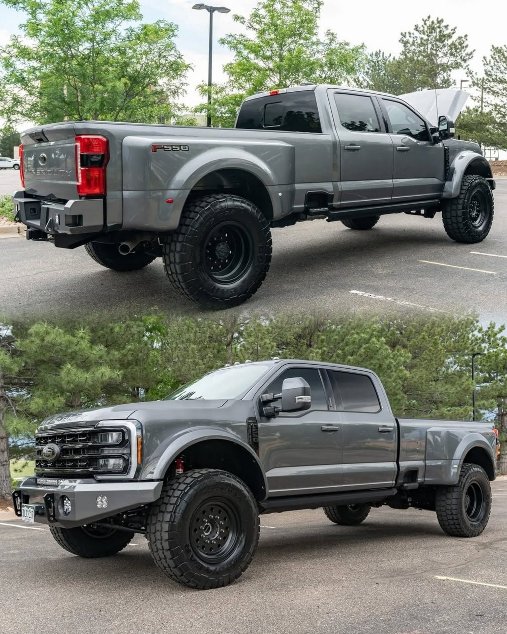 AlumiDuty - Single Rear Wheel Conversion F-550 @offroadxtreme ... Looks ...