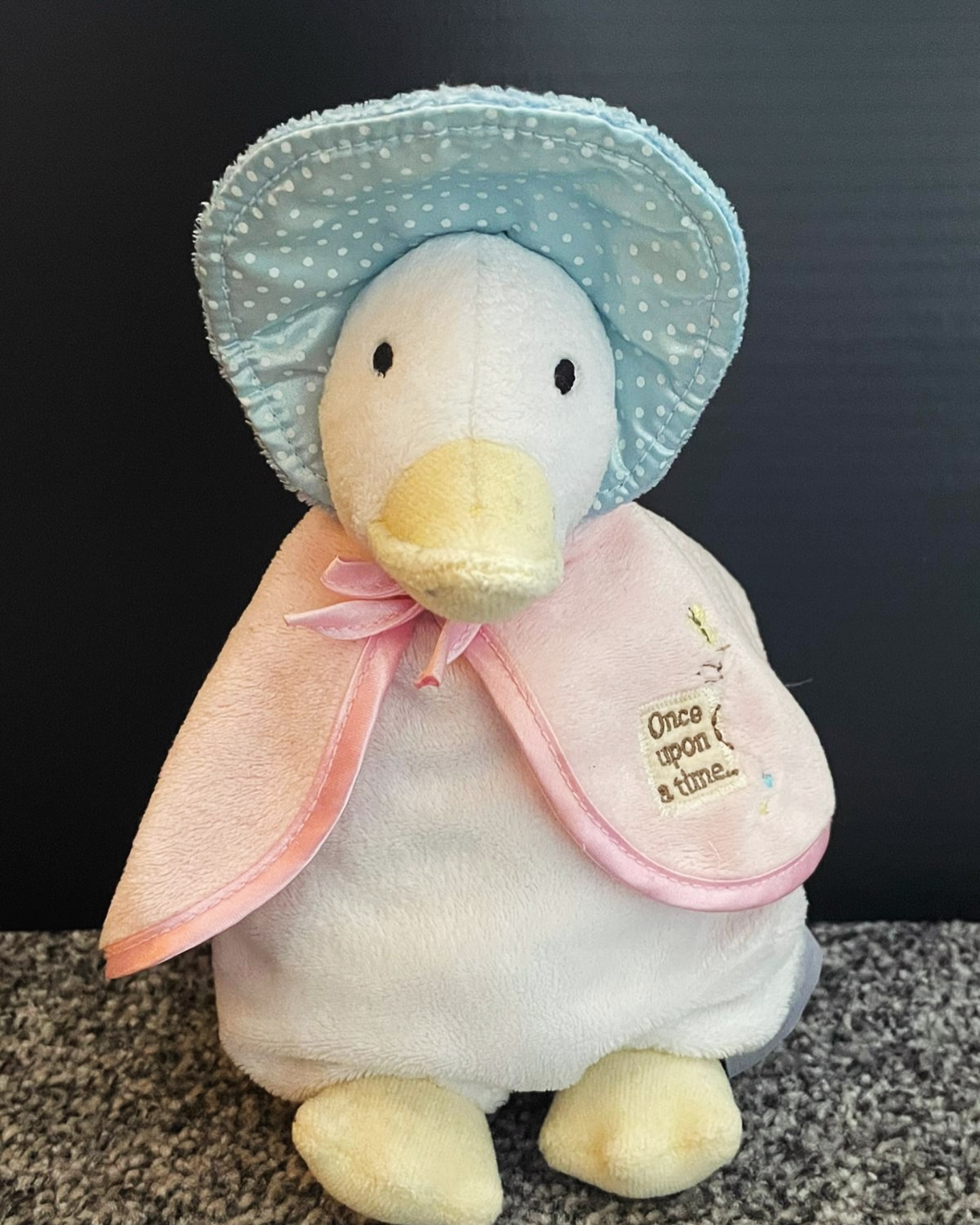 Jemima Puddle-Duck . In adult ballet we are learning a variation 