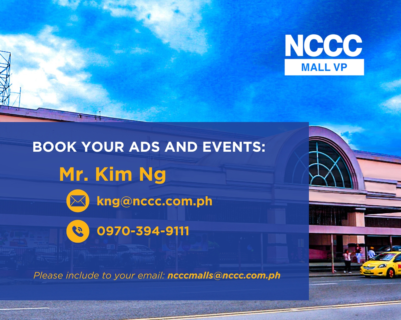 NCCC Mall VP - Maximize your brand’s reach and host your... | Facebook