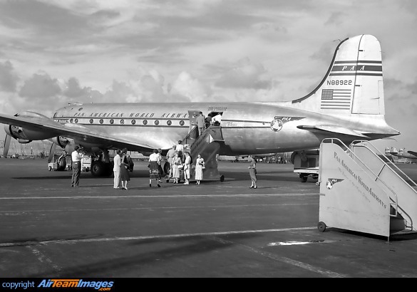 September 1952 Pan American World Airways Monthly Crew Time, Latin