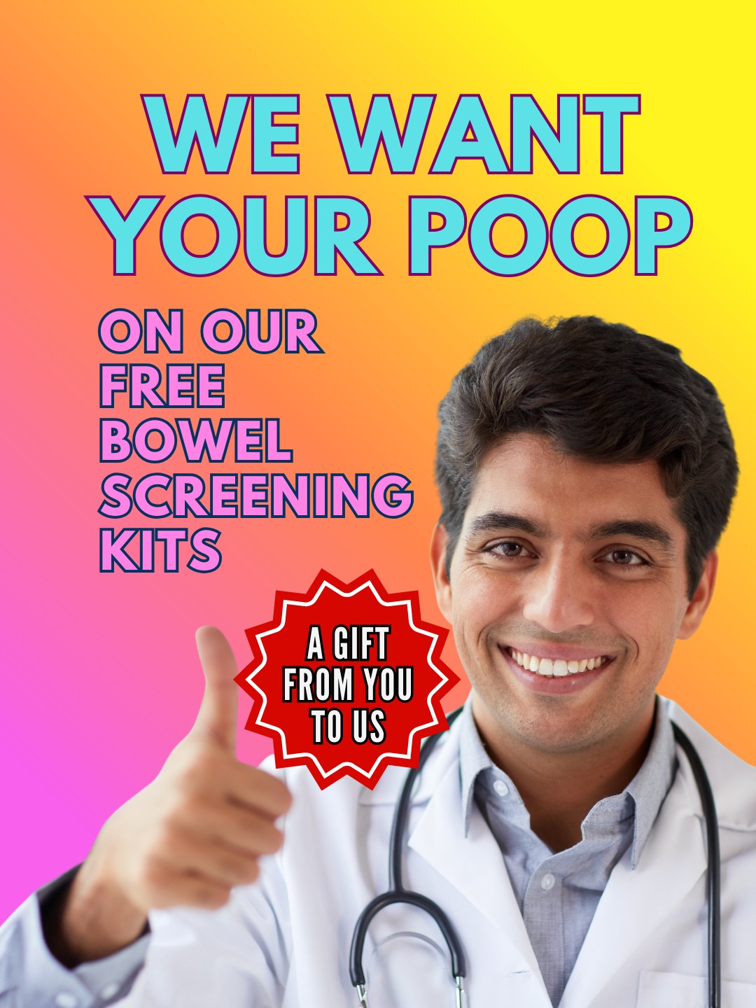 Queensland - Yes, you heard us. We want YOUR poop. 💩 We’re sending FREE ...