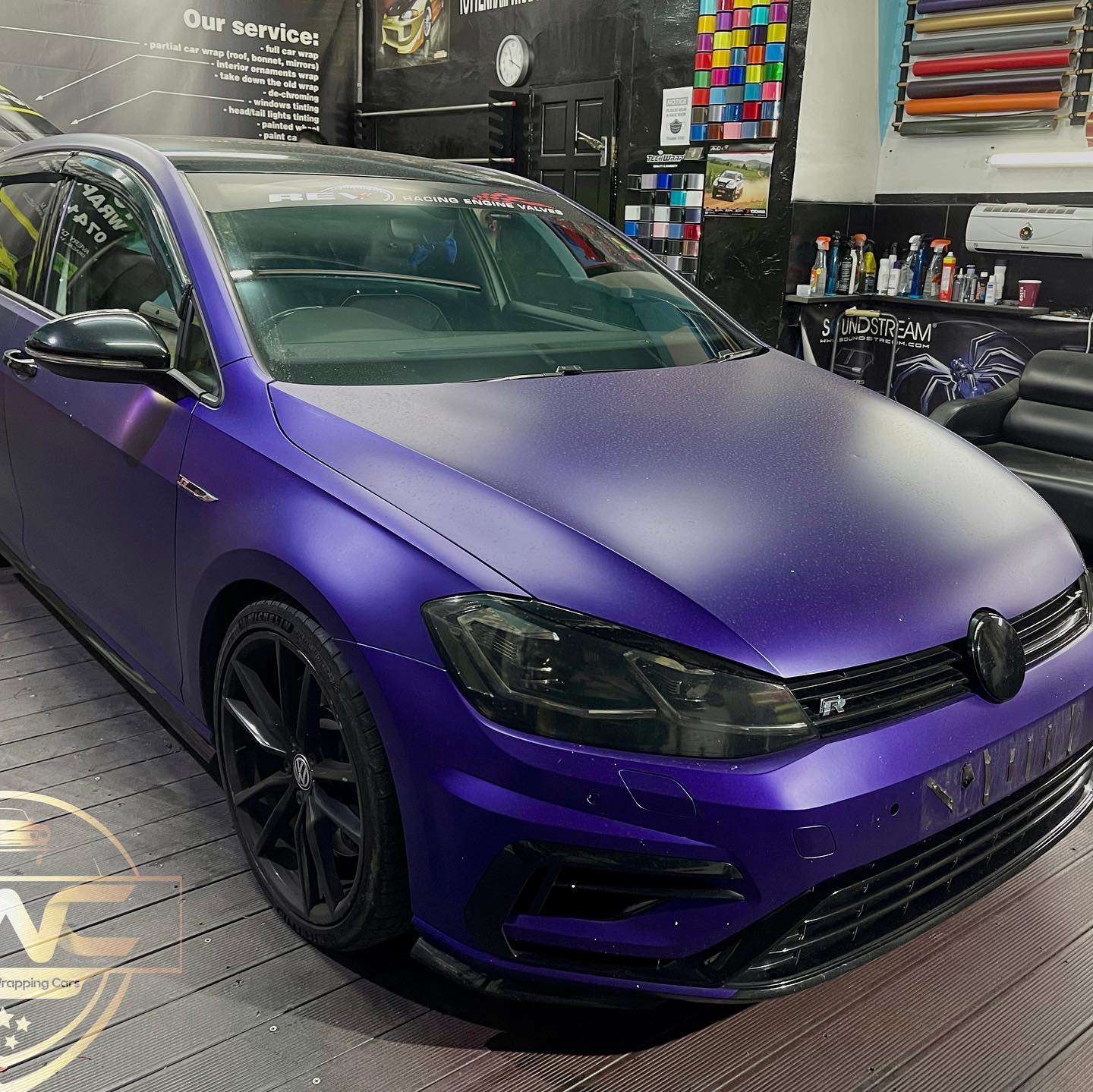 VW Golf R —- ☑️ It's time to... - Tottenham Wrapping Cars