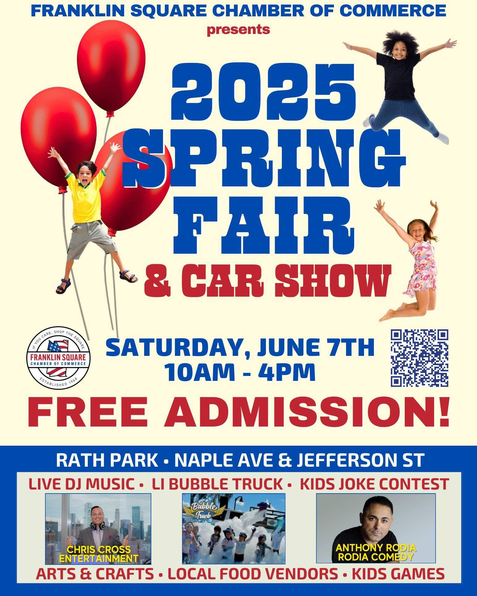 Franklin - The 2025 Spring Fair will take place June 7th from 10AM-4PM ...