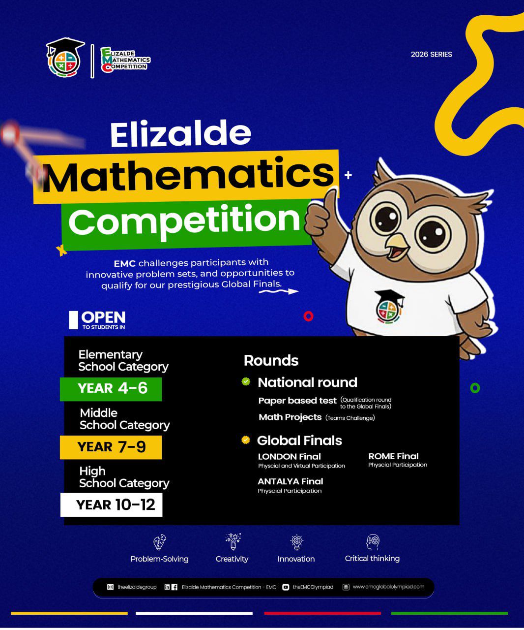 Elizalde Mathematics Competition - EMC