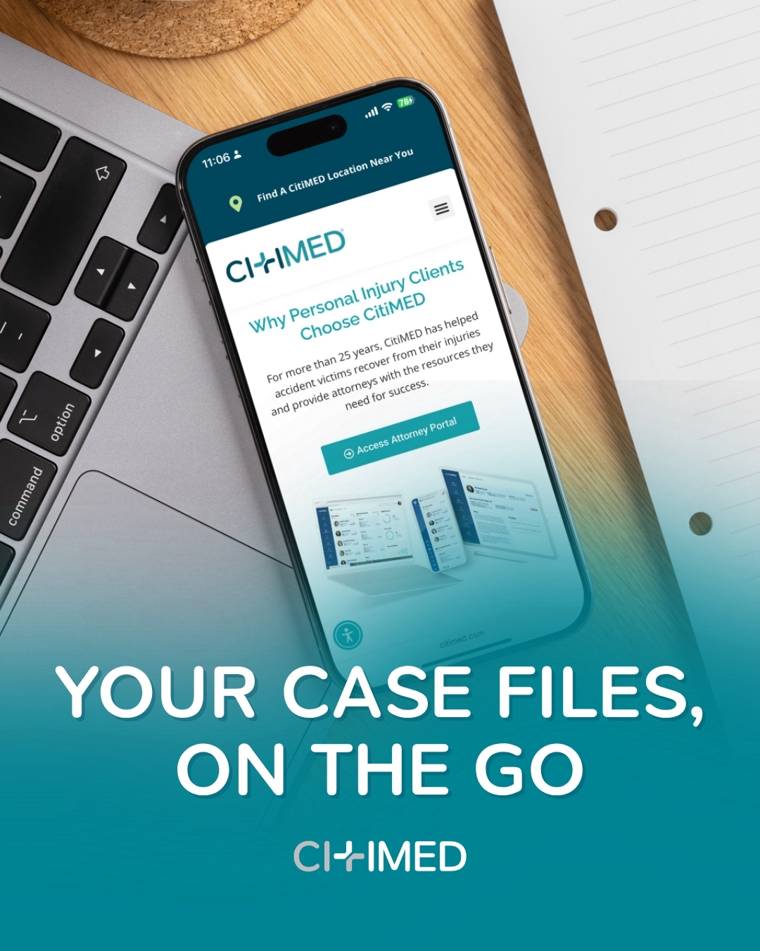 CitiMED - 📲 Office, courtroom, or on the move—our Medical... | Facebook