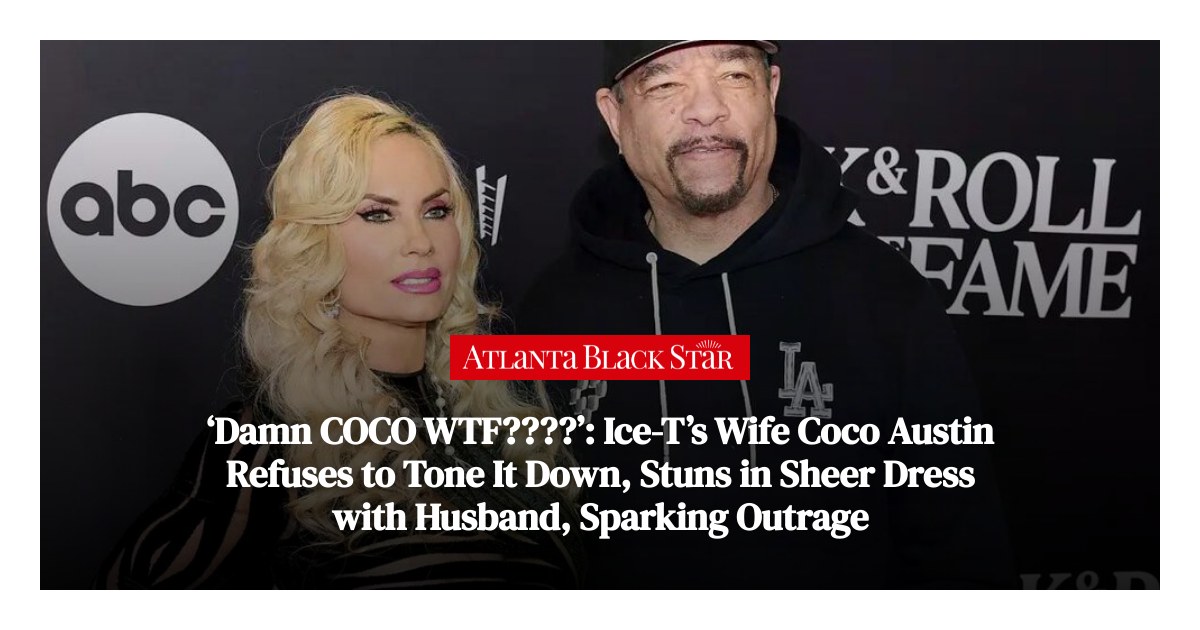Atlanta - Coco Austin’s daring sheer dress at New York Fashion Week has ...