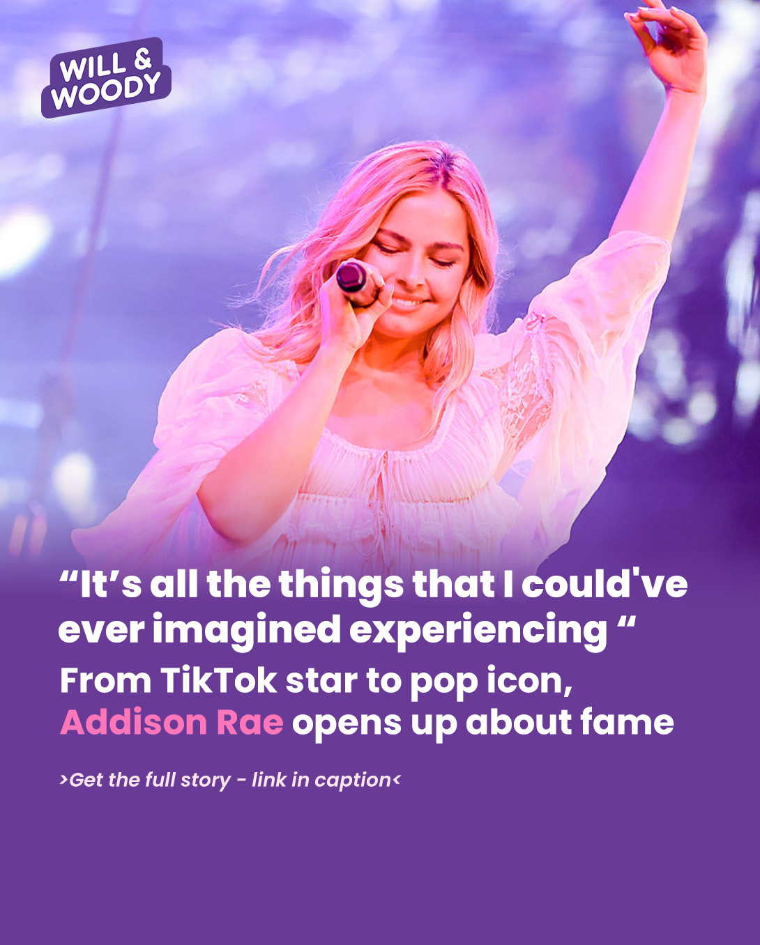 Mix102.3 - Addison Rae opens up about her rise to fame and its impact ...