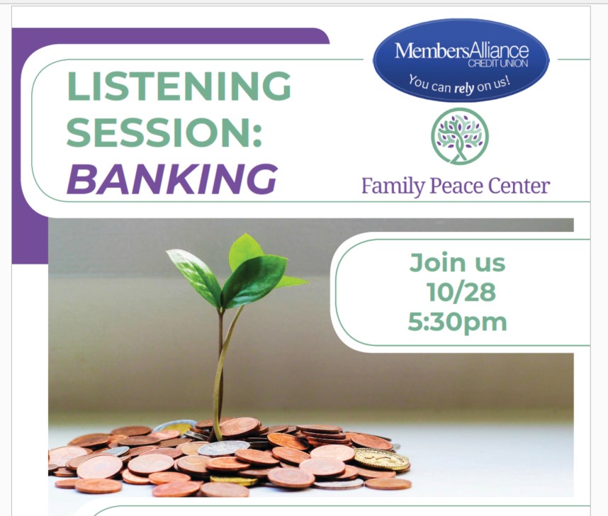 Rockford - 💬 Join us for a Listening Session on Banking Let’s talk ...