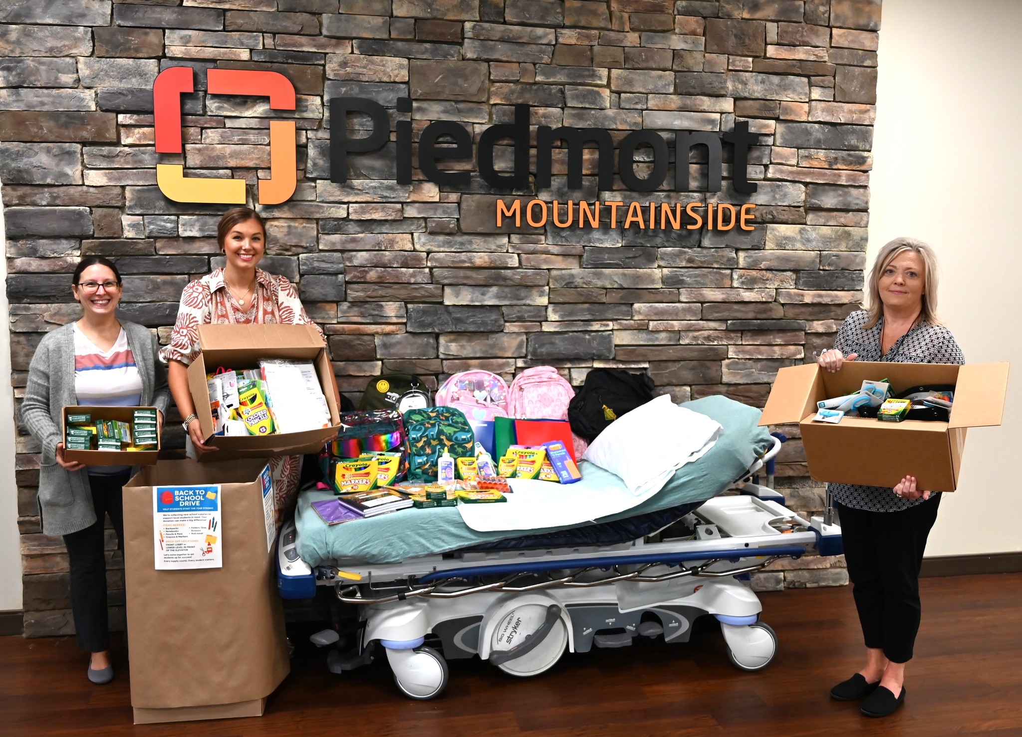 Giving back to the community at Piedmont.