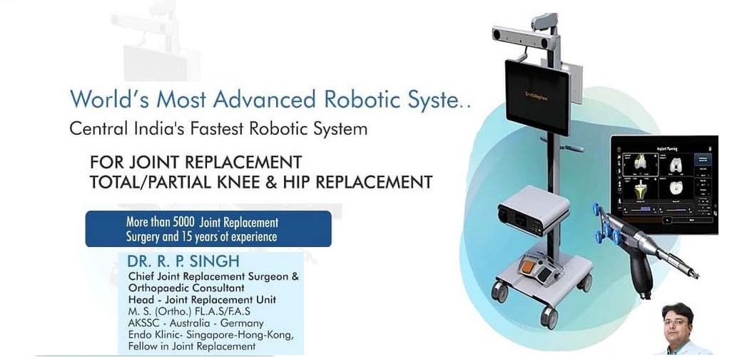 Robotic Knee Replacement in Bhopal Central India | Bhopal