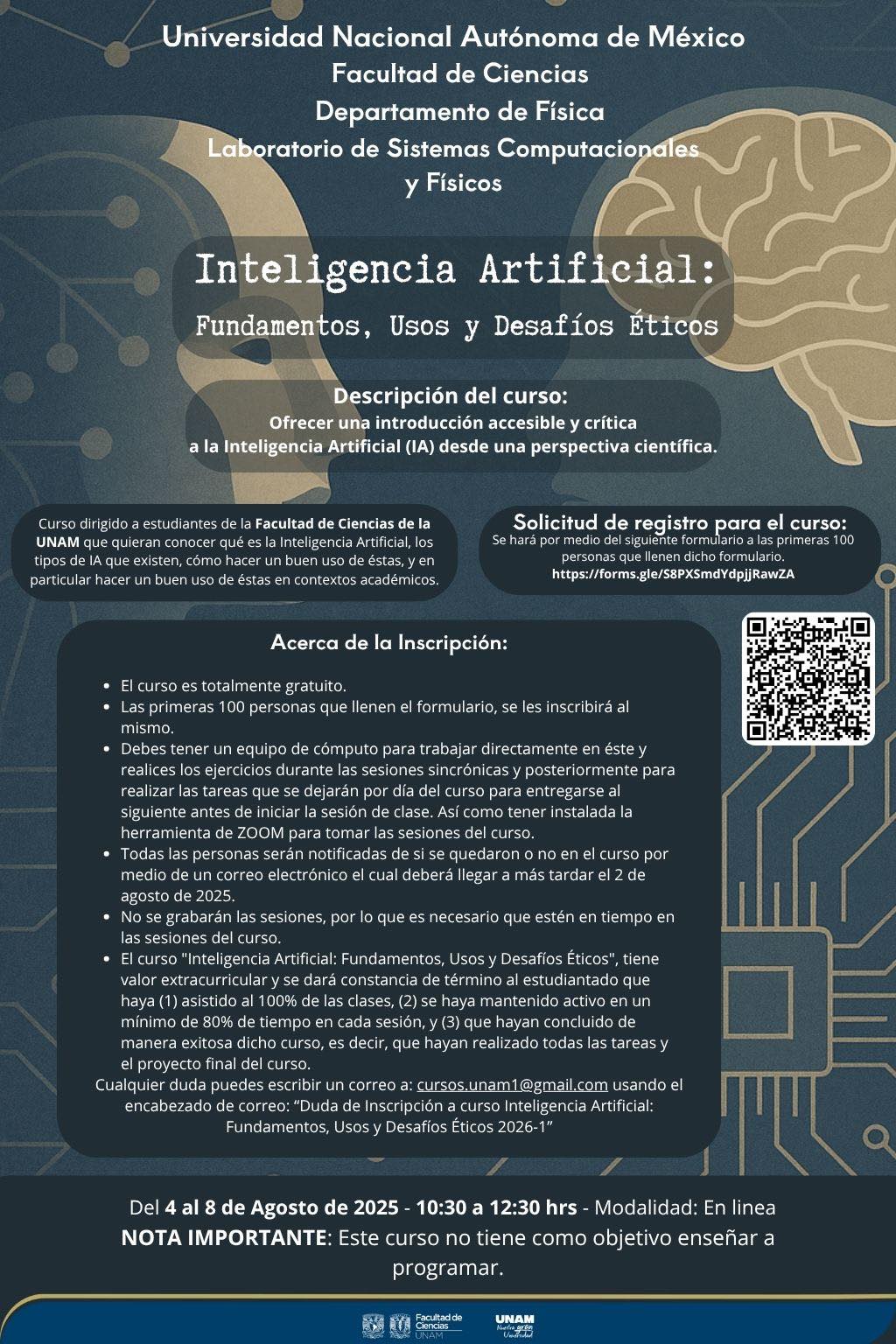 Neurociencias - 🧠 ¡La Facultad de Ciencias te invita al curso gratuito ...