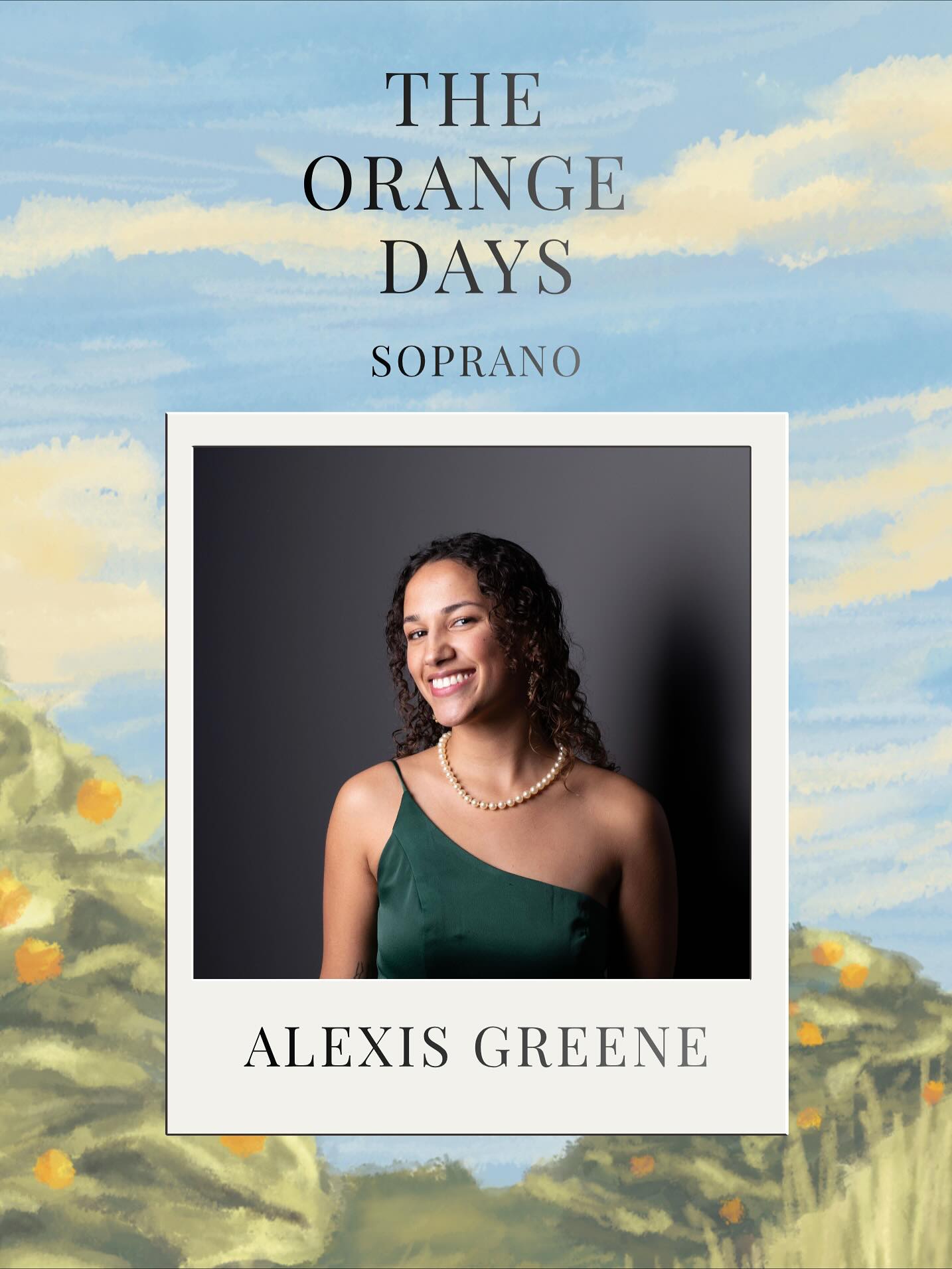 UNF Opera - Introducing The Orange Days Cast 🎶🍊🫶🏼 Alexis... | Facebook