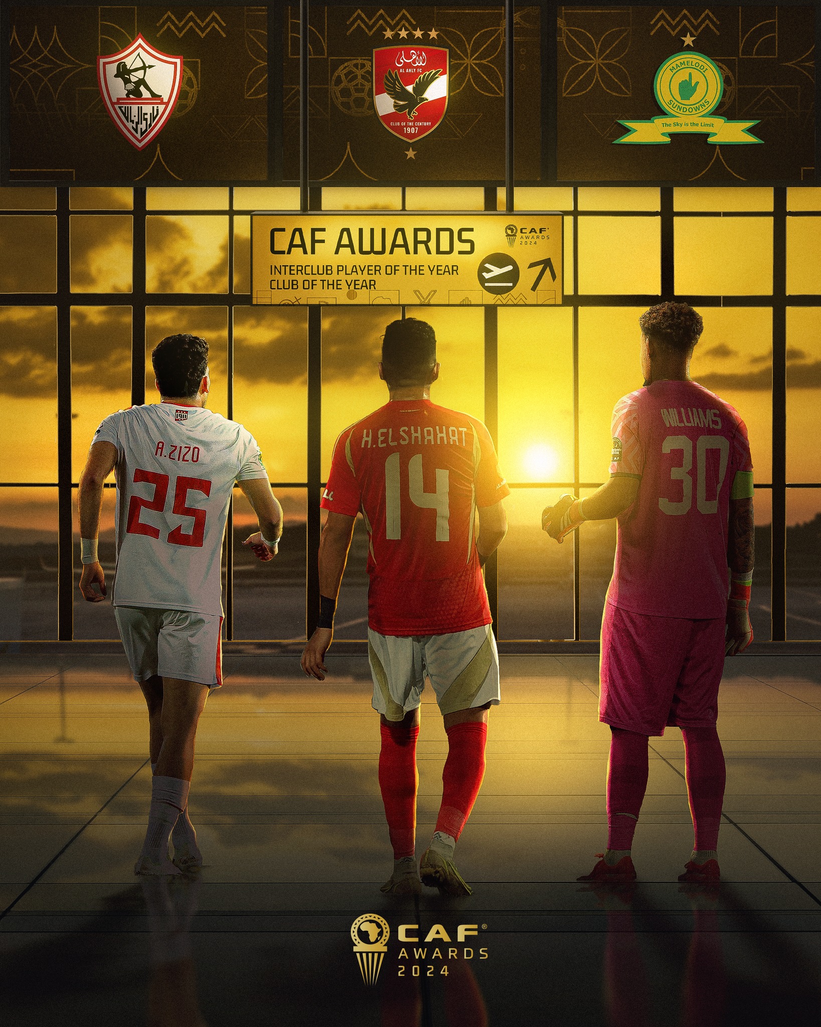 TotalEnergies - Club of the Year Finalists: 🇪🇬 Al Ahly FC 🇪🇬 Zamalek SC ...