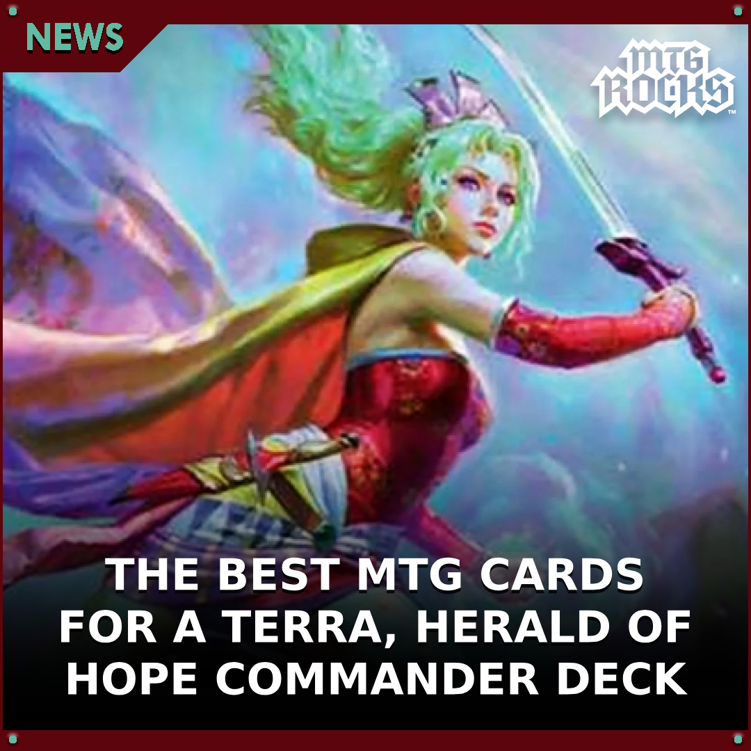 terra final fantasy mtg deck Ultra PRO - x Universes Beyond Terra, Herald of Hope (Commander) 100ct Protector Sleeves for Magic: The Gathering then return it to the battlefield (front face up) Final Fantasy x Magic: The