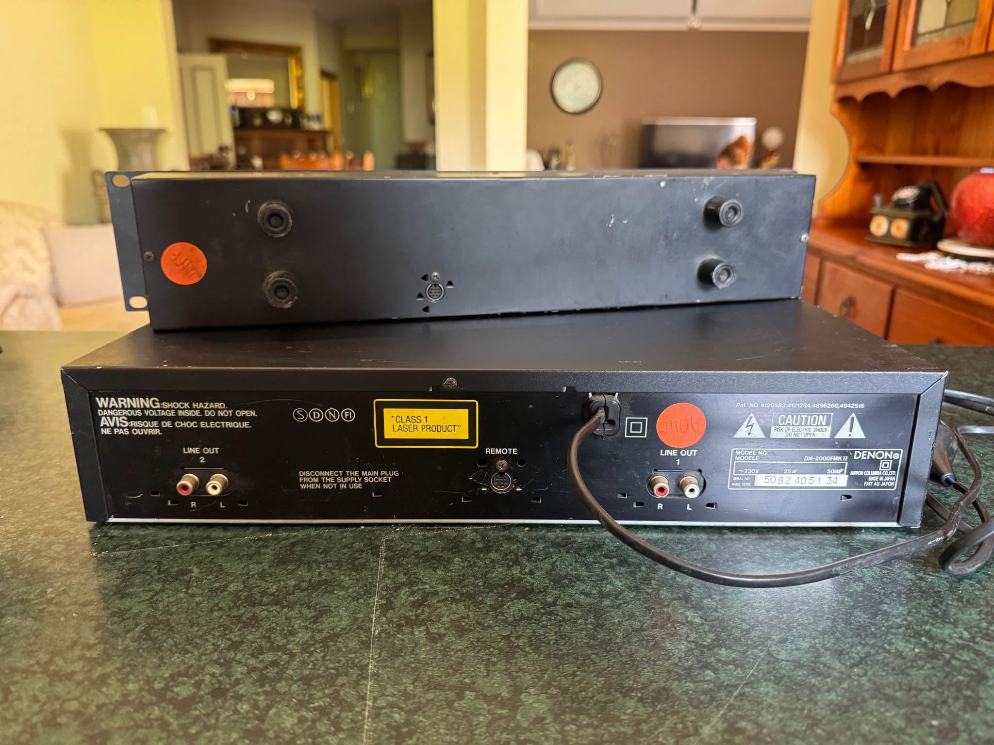 Denon DN-2000F MKII Dual CD Deck with RC-35B Controller - Pro Audio ...