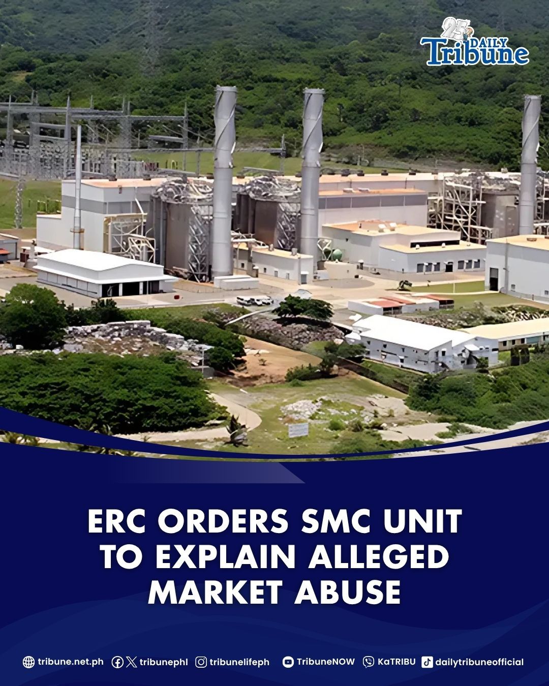 Daily Tribune - The Energy Regulatory Commission (ERC) has... | Facebook
