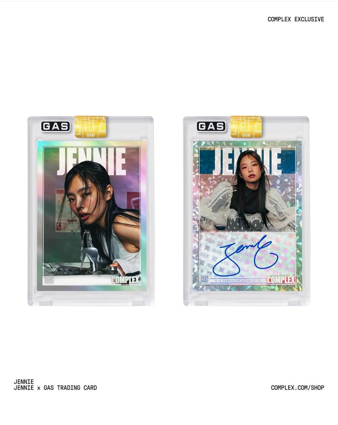 ? [ORDER] Jennie Complex Cover x GAS Trading Card ?Price : #780k 