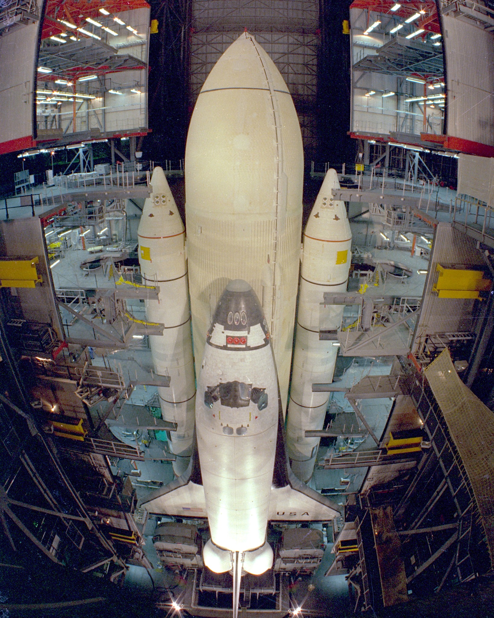 Blast From The Past: Space Shuttle Program - Assembly of the first ...