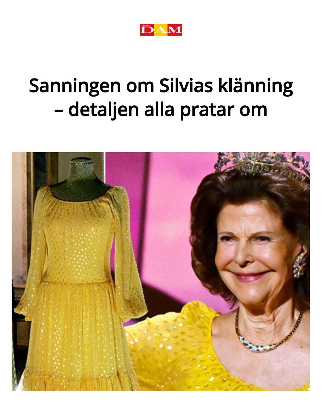 Svensk - Den är gul. Den är glammig. Och den har en helt fascinerande ...