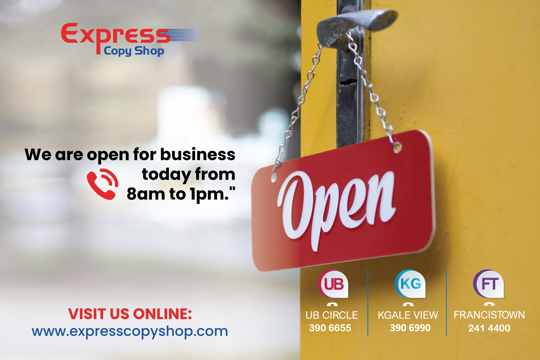 Express Copy Shop | Francistown