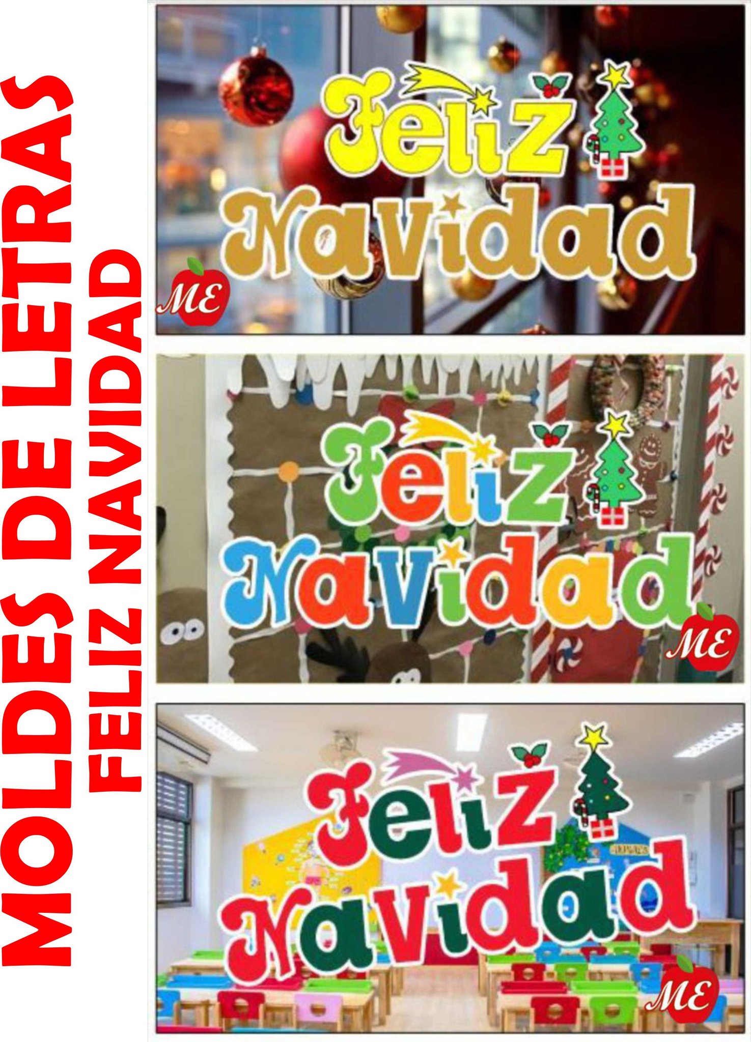 Moldes y plantillas de Letras... - ME Manualidades Educativas | Facebook